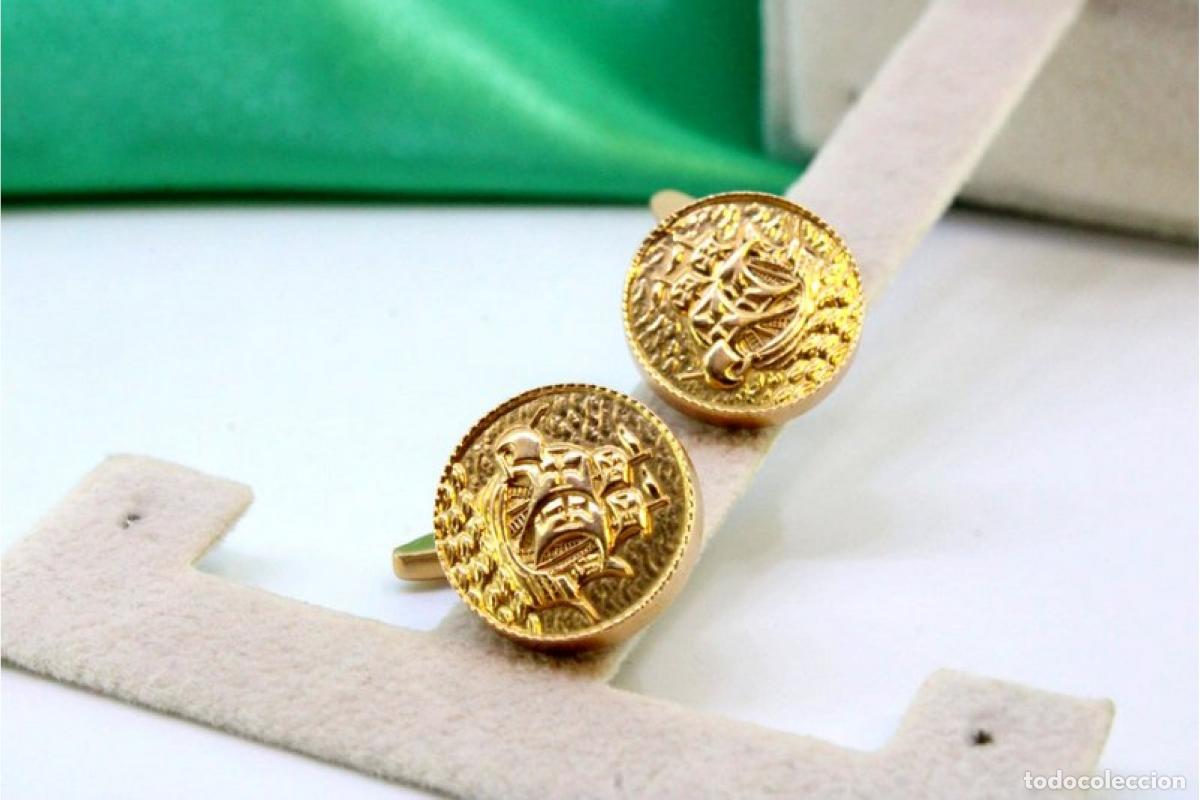 Joyeria: Gemelos de oro de 19,2 quilates - Foto 3