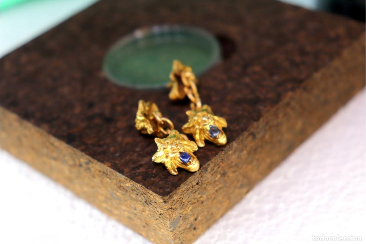 Joyeria: Gemelos de oro de 19,2 quilates - Foto 5