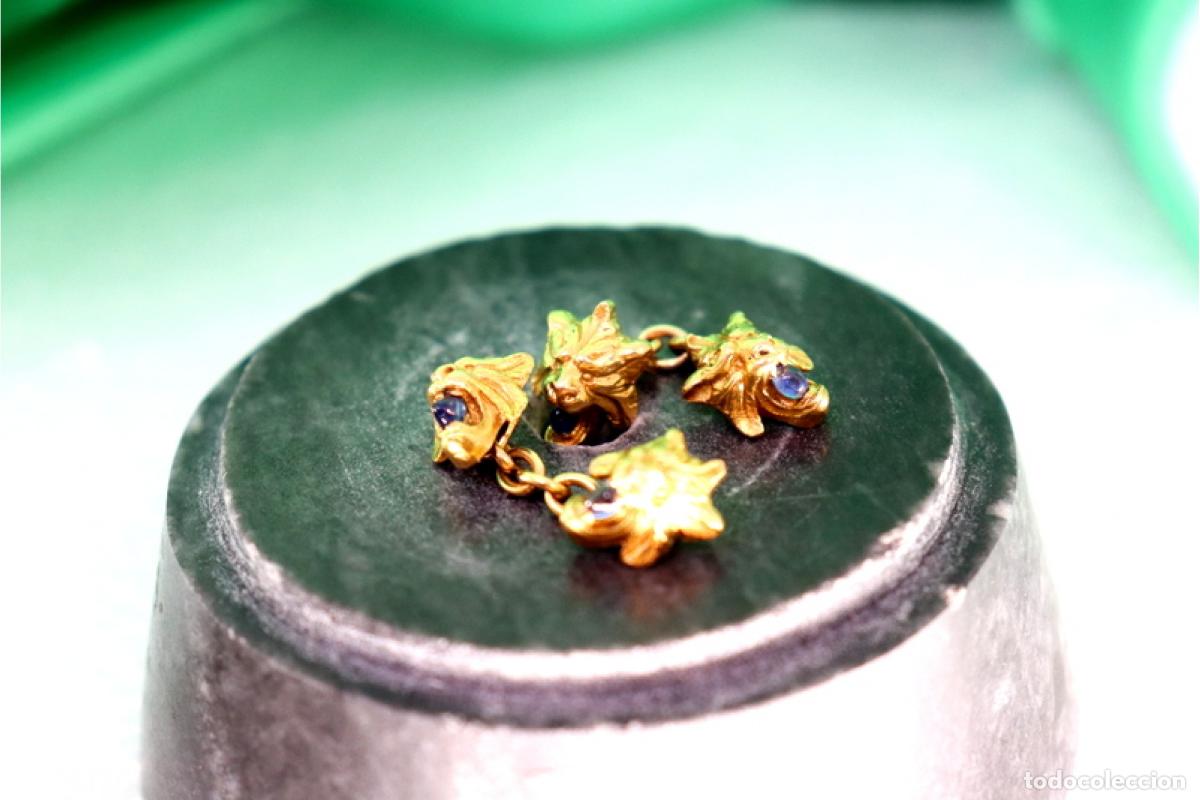 Joyeria: Gemelos de oro de 19,2 quilates - Foto 1