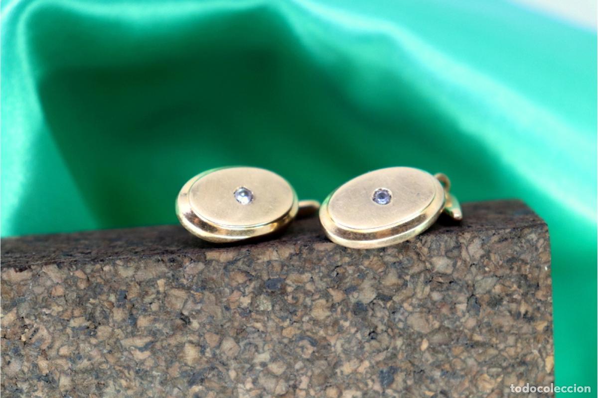 Joyeria: Gemelos de oro de 19,2 quilates - Foto 3