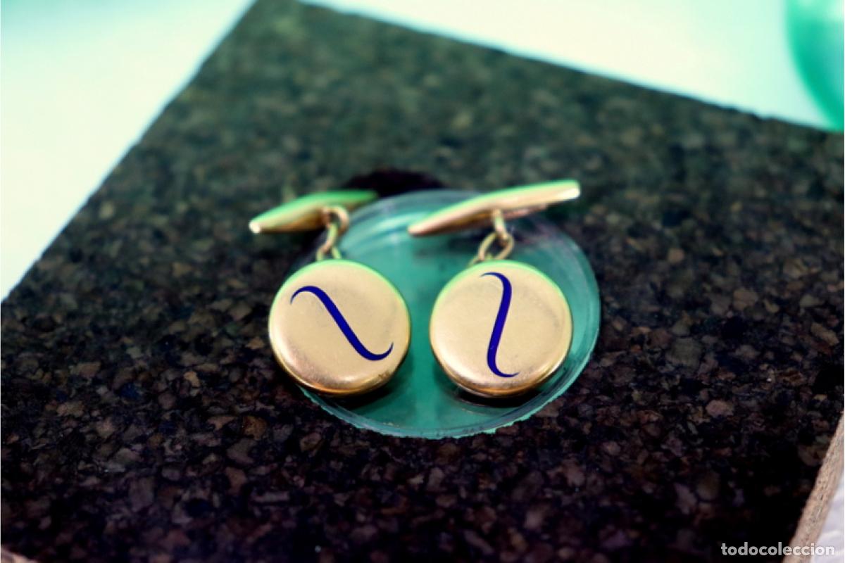 Joyeria: Gemelos de oro de 19,2 quilates - Foto 4