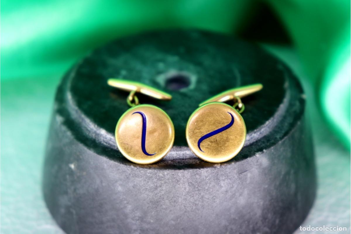 Joyeria: Gemelos de oro de 19,2 quilates - Foto 1