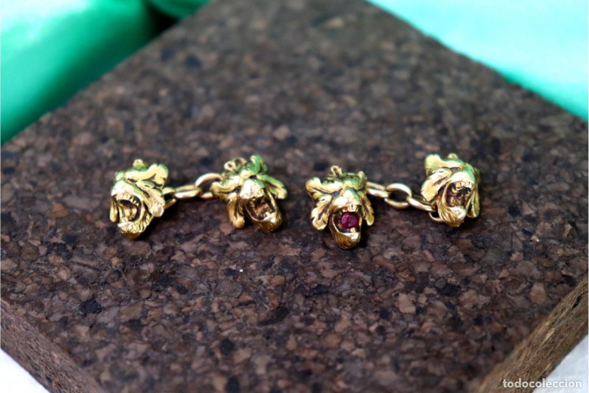 Joyeria: Gemelos de oro de 19,2 quilates - Foto 5