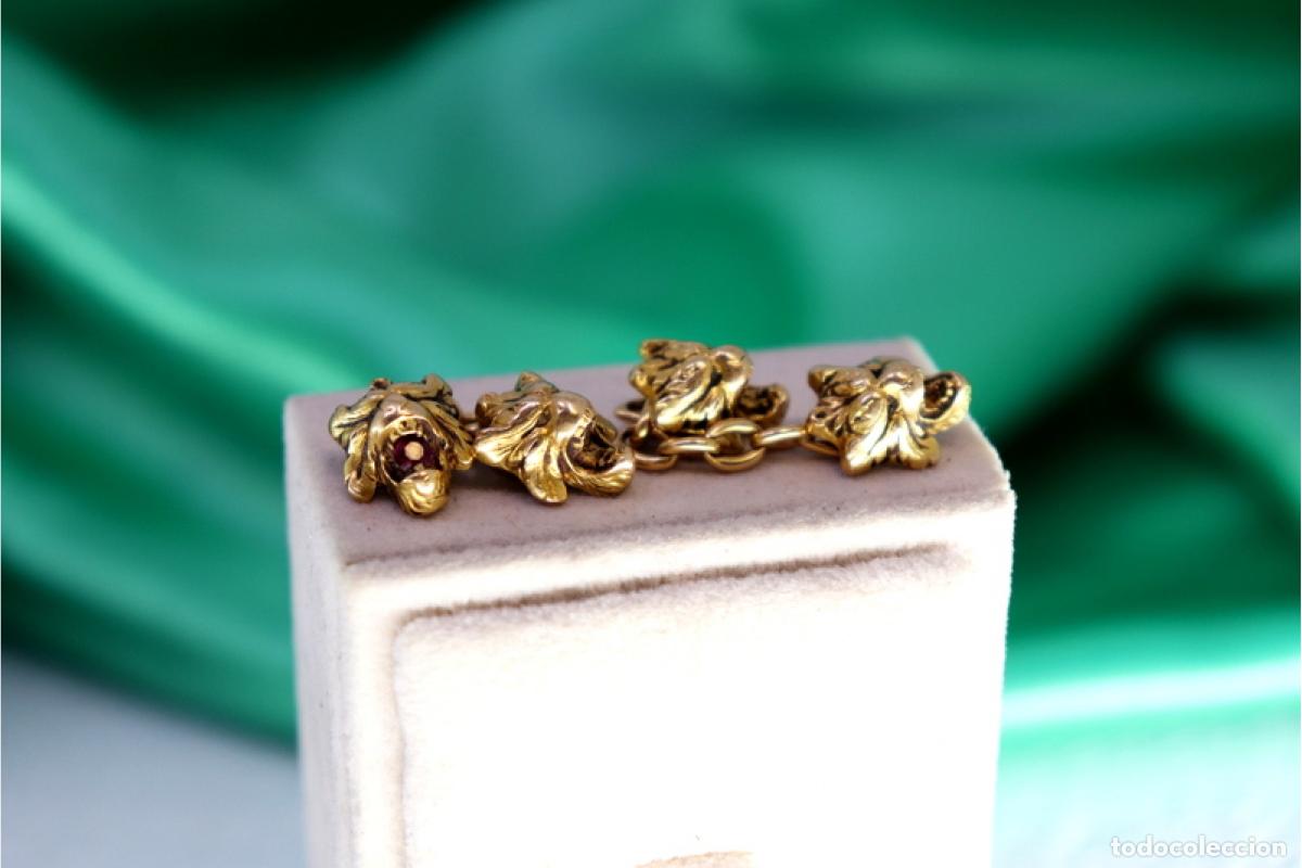 Joyeria: Gemelos de oro de 19,2 quilates - Foto 1