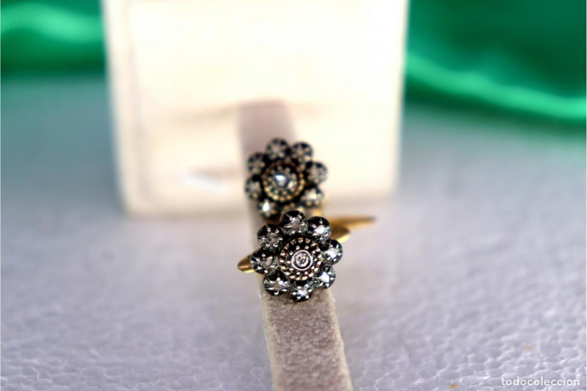 Joyeria: Gemelos de oro de 19,2 quilates con diamantes - Foto 4