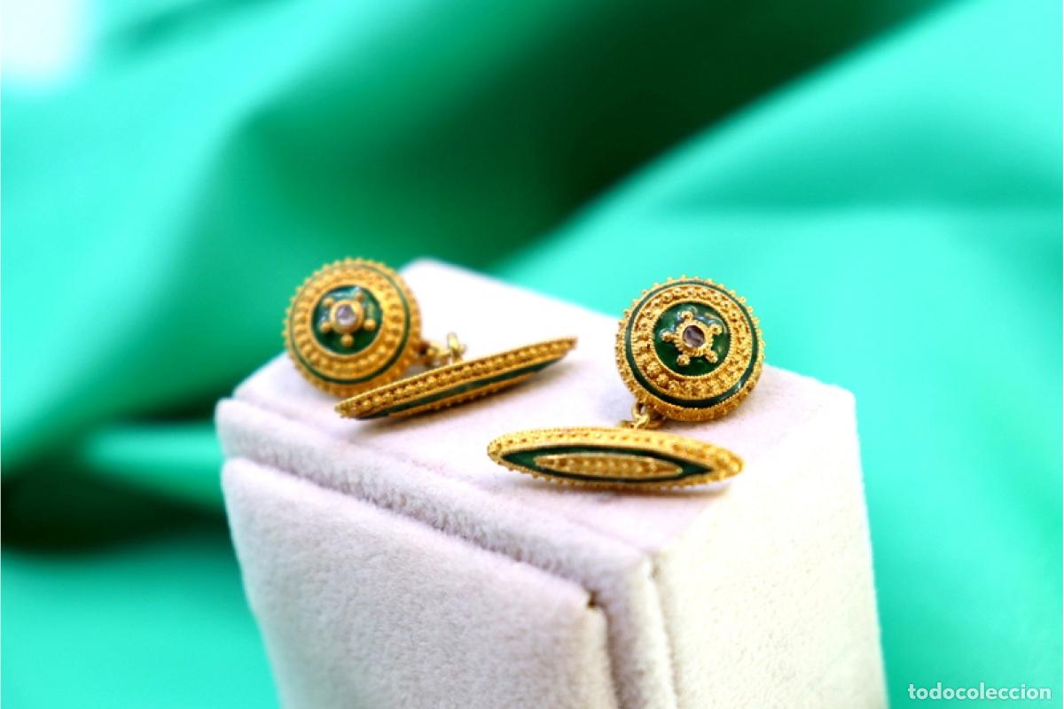 Joyeria: Gemelos de oro de 19,2 quilates - Foto 5