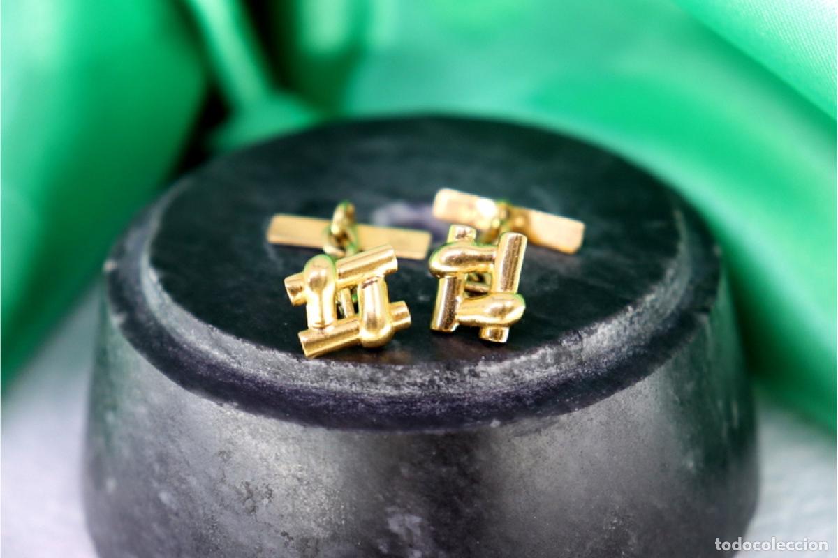 Joyeria: Gemelos de oro de 19,2 quilates - Foto 1