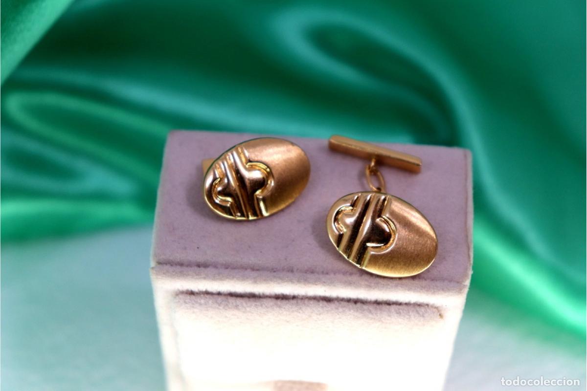 Joyeria: Gemelos de oro de 19,2 quilates - Foto 7