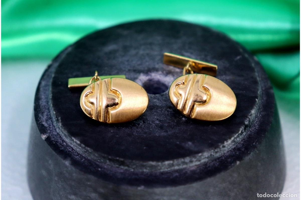 Joyeria: Gemelos de oro de 19,2 quilates - Foto 1