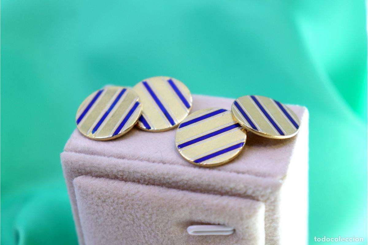 Joyeria: Gemelos de oro de 19,2 quilates - Foto 3