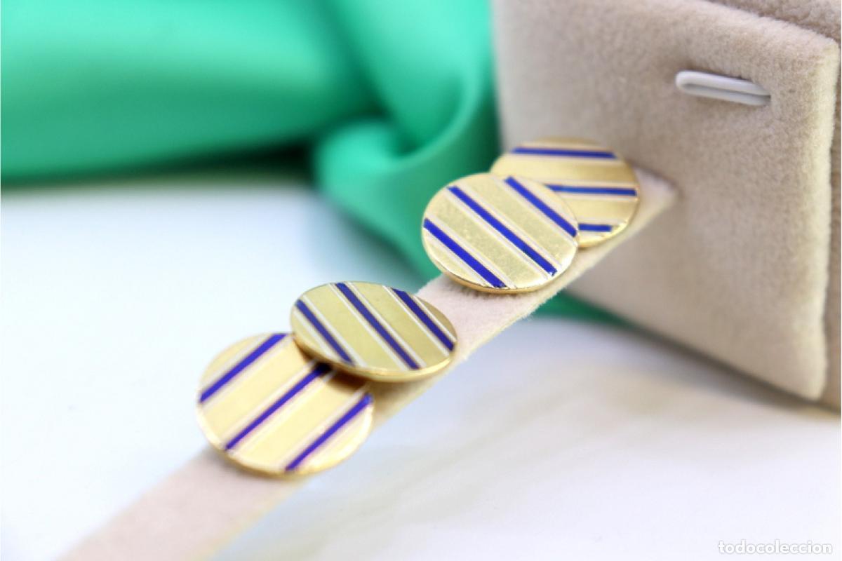 Joyeria: Gemelos de oro de 19,2 quilates - Foto 4