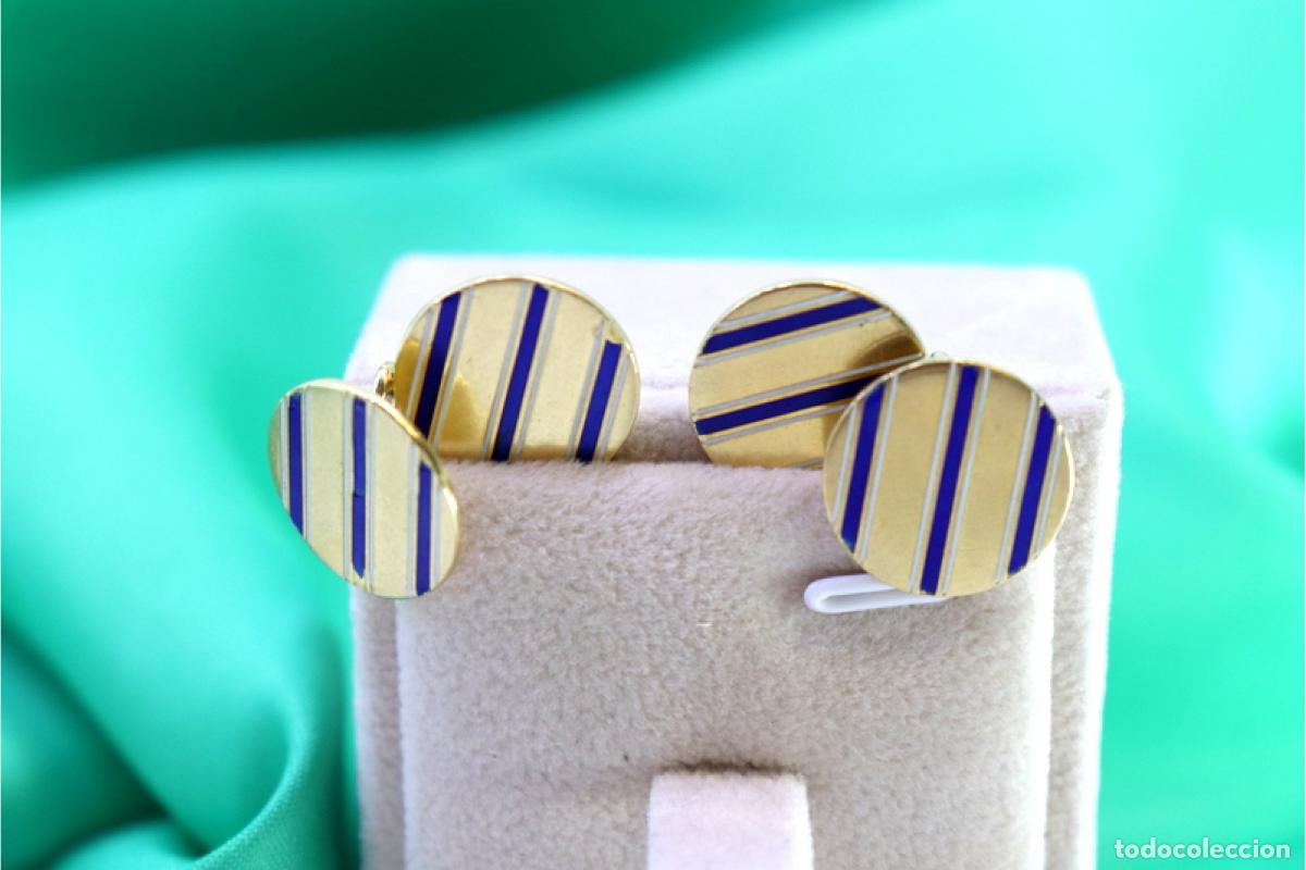 Joyeria: Gemelos de oro de 19,2 quilates - Foto 5