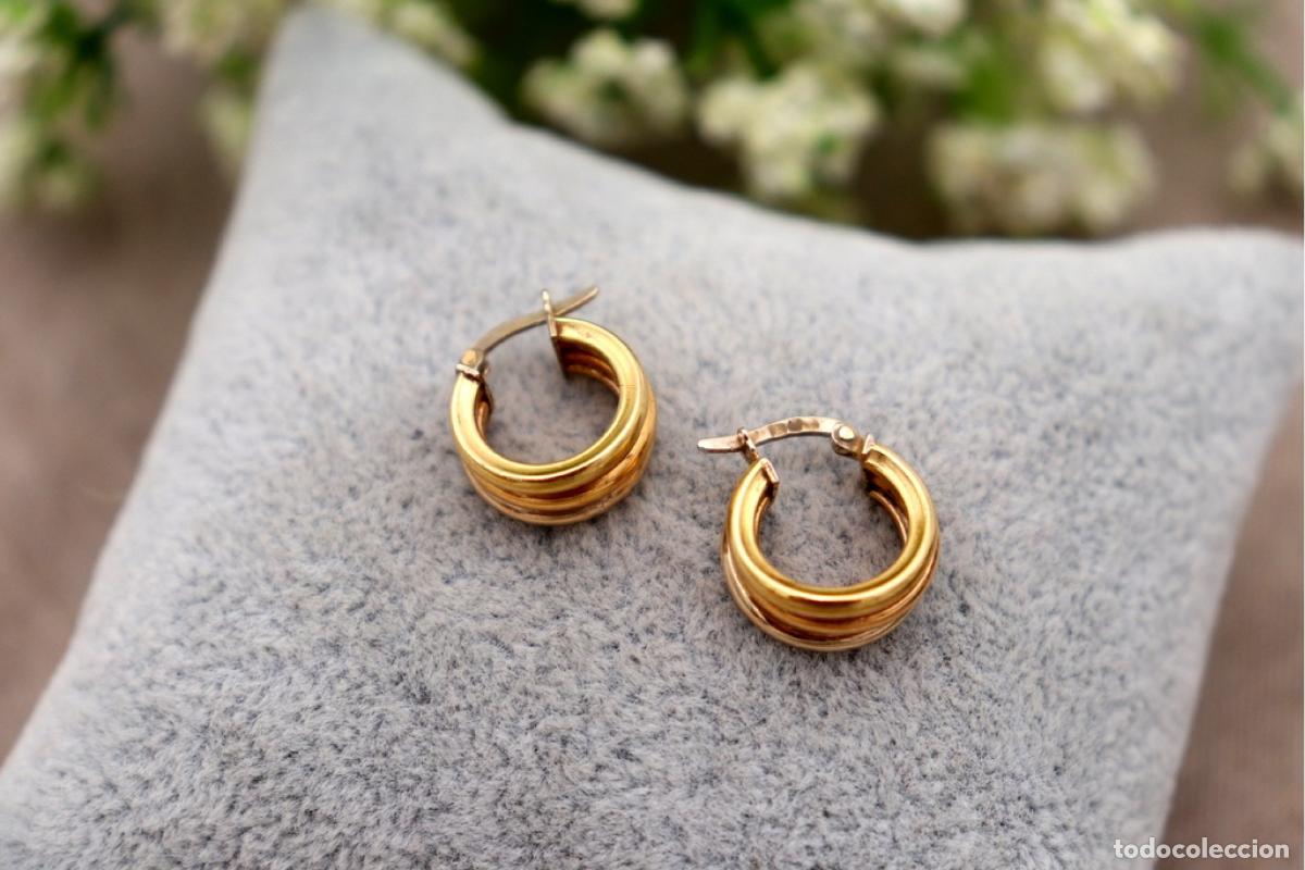 Joyeria: Pendientes en Oro de 19,2K - Foto 3