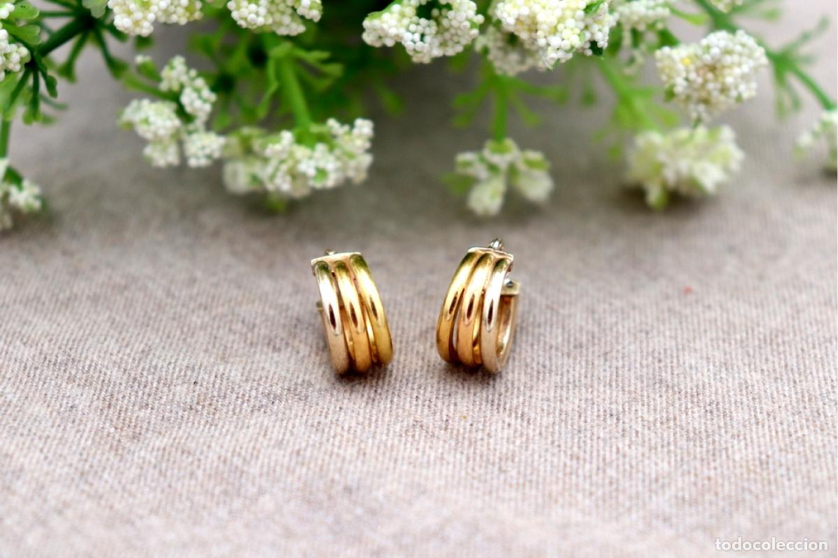 Joyeria: Pendientes en Oro de 19,2K - Foto 4