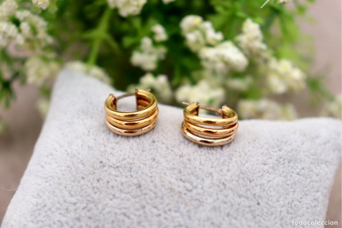 Joyeria: Pendientes en Oro de 19,2K - Foto 6