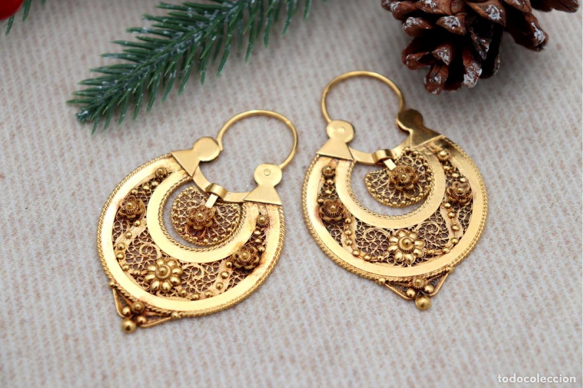 Joyeria: Pendientes en Oro de 19,2K - Foto 6