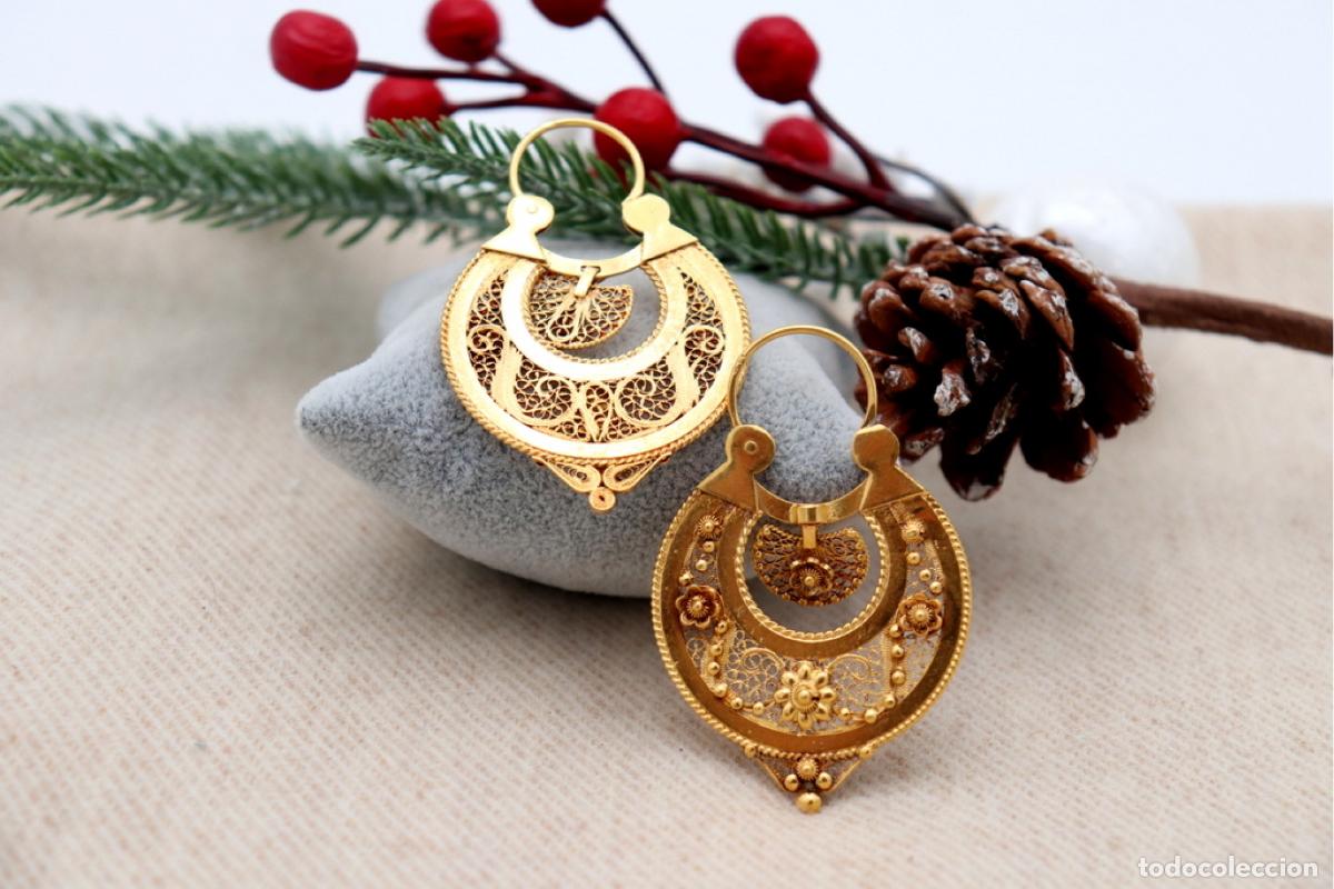 Joyeria: Pendientes en Oro de 19,2K - Foto 7