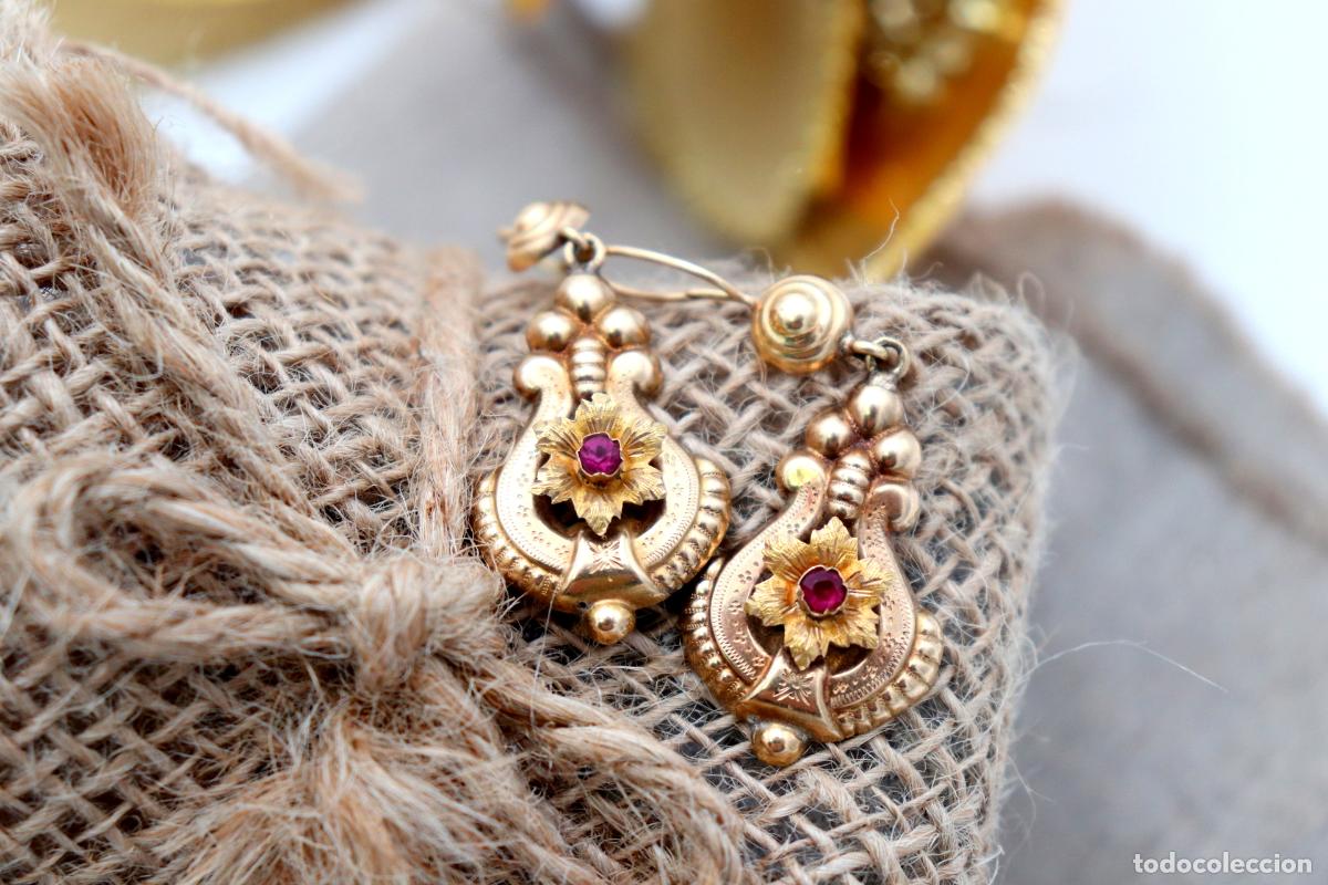 Joyeria: Pendientes en Oro de 19,2K - Foto 3