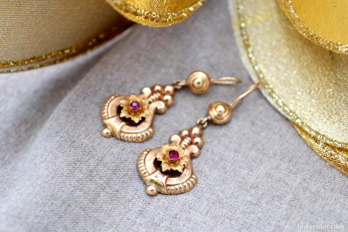Joyeria: Pendientes en Oro de 19,2K - Foto 4