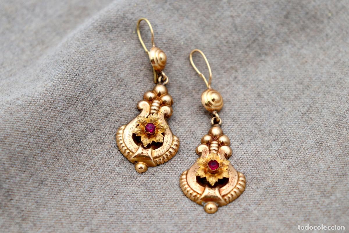 Joyeria: Pendientes en Oro de 19,2K - Foto 5