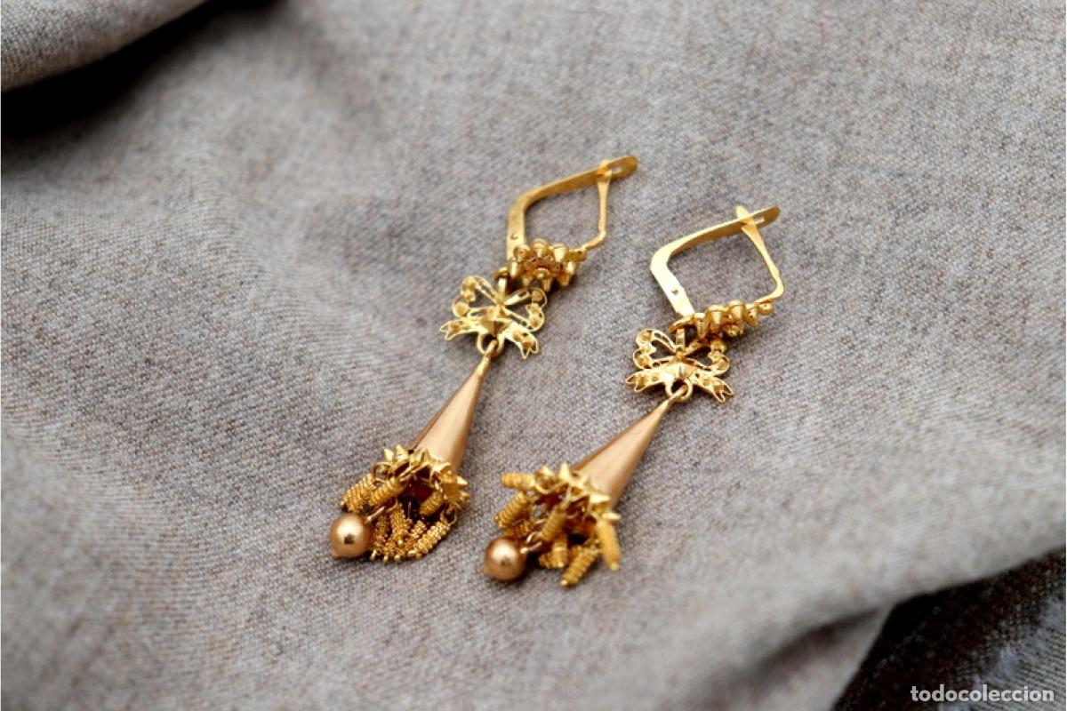 Joyeria: Pendientes en Oro de 19,2K - Foto 2