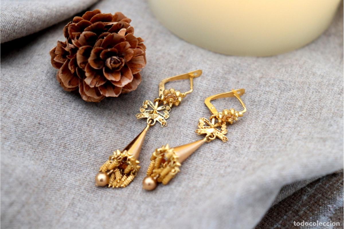 Joyeria: Pendientes en Oro de 19,2K - Foto 3