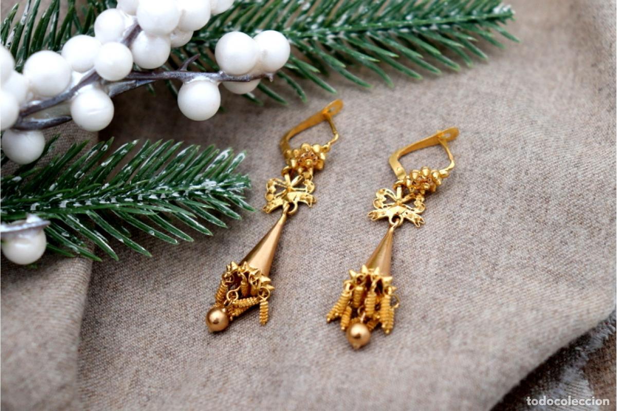 Joyeria: Pendientes en Oro de 19,2K - Foto 4
