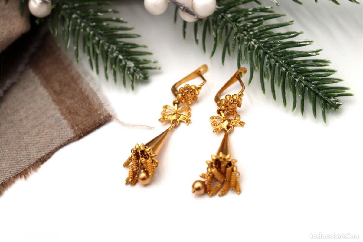 Joyeria: Pendientes en Oro de 19,2K - Foto 5