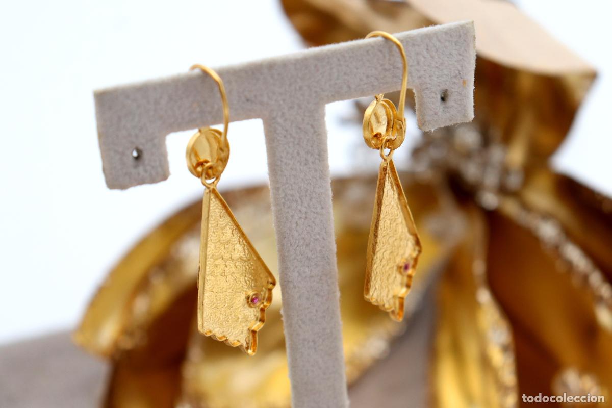 Joyeria: Pendientes en Oro de 19,2K - Foto 2