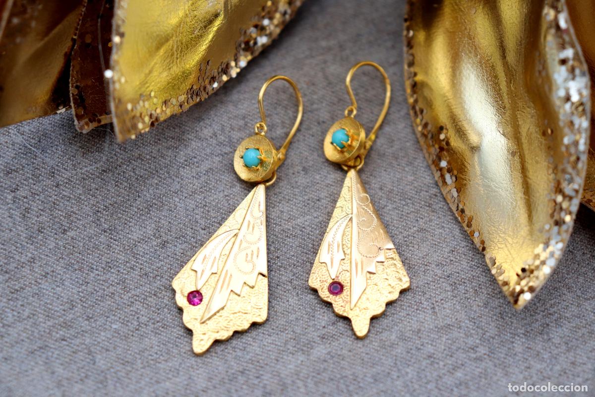 Joyeria: Pendientes en Oro de 19,2K - Foto 1