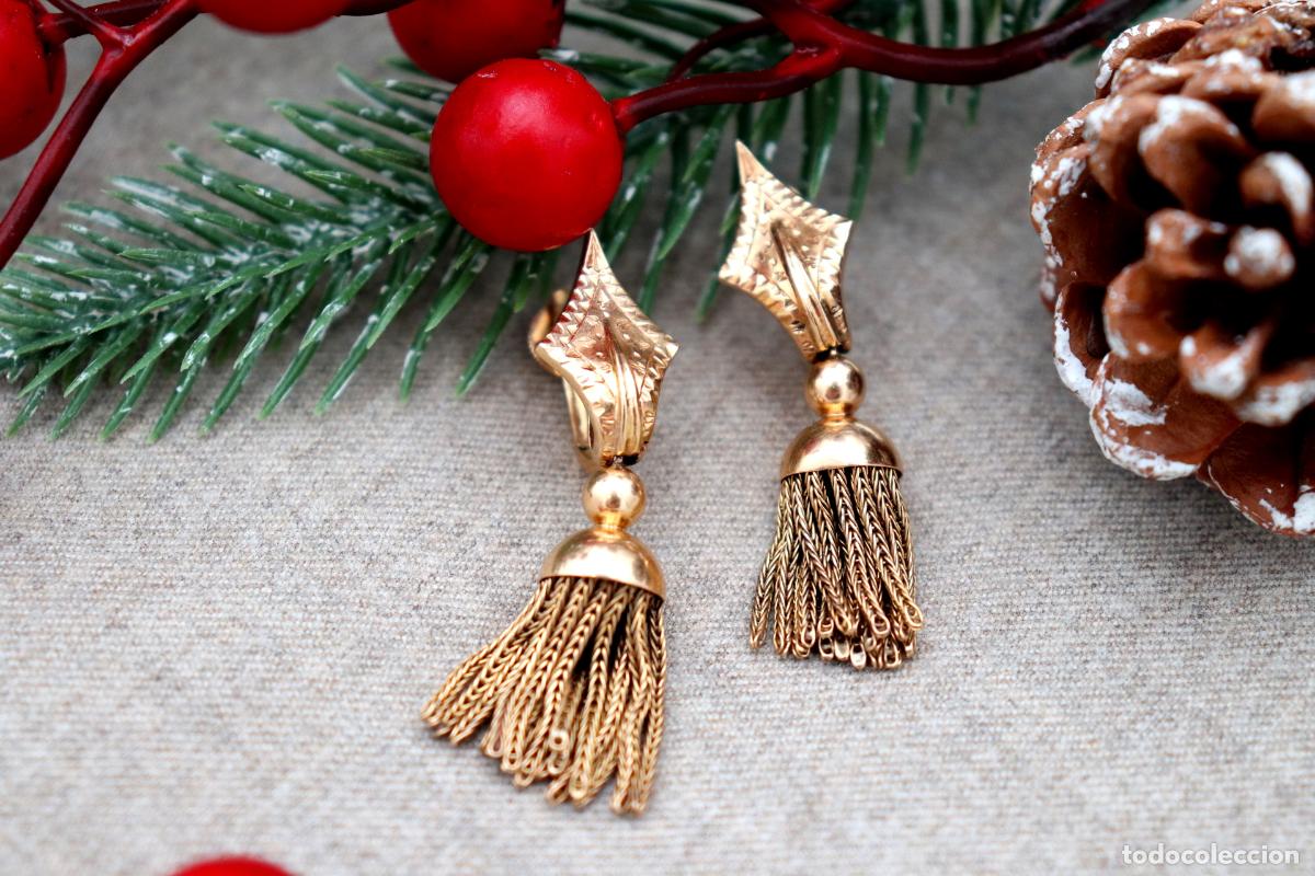 Joyeria: Pendientes en Oro de 19,2K - Foto 3