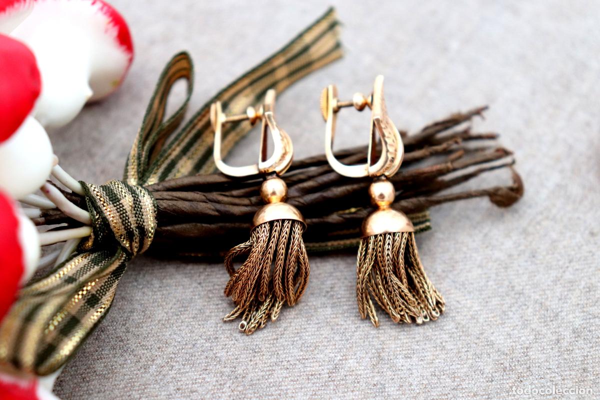 Joyeria: Pendientes en Oro de 19,2K - Foto 4