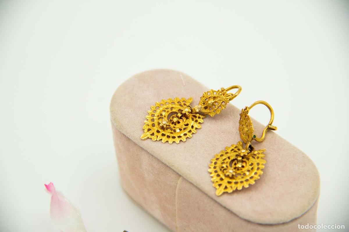 Joyeria: Pendientes en Oro de 19,2K - Foto 2