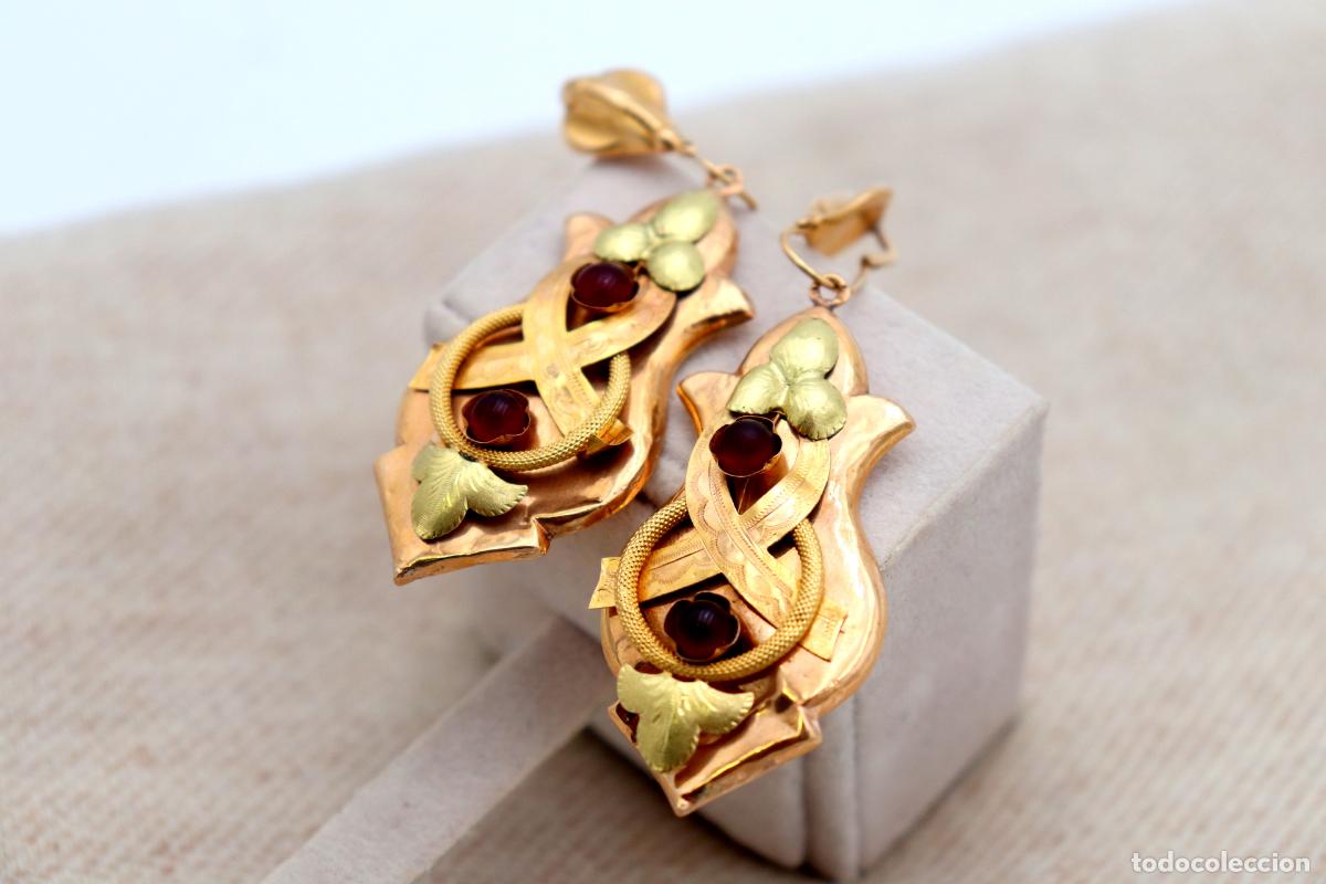Joyeria: Pendientes en Oro de 19,2K - Foto 3