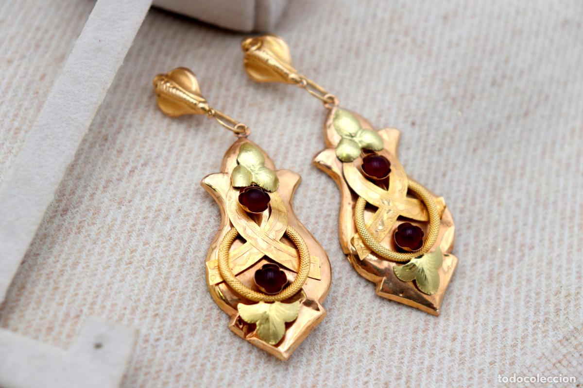 Joyeria: Pendientes en Oro de 19,2K - Foto 4