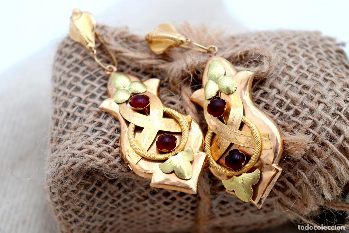 Joyeria: Pendientes en Oro de 19,2K - Foto 5