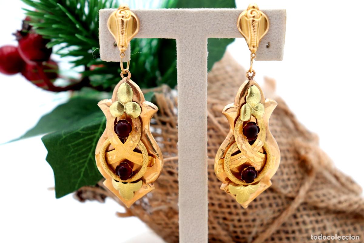 Joyeria: Pendientes en Oro de 19,2K - Foto 6