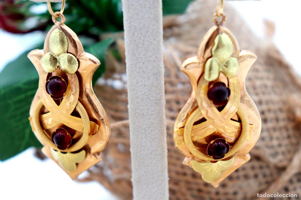 Joyeria: Pendientes en Oro de 19,2K - Foto 7