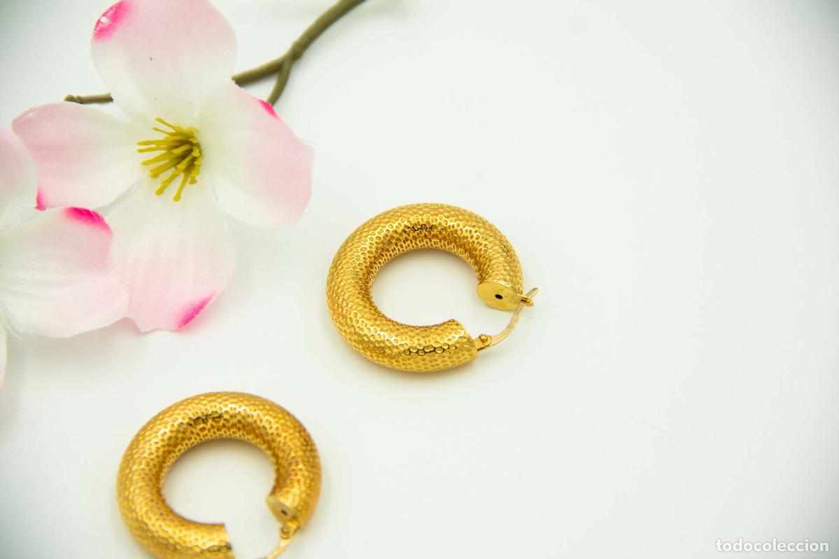 Joyeria: Pendientes en Oro de 19,2K - Foto 2