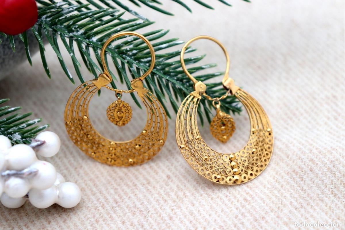 Joyeria: Pendientes en Oro de 19,2K - Foto 2