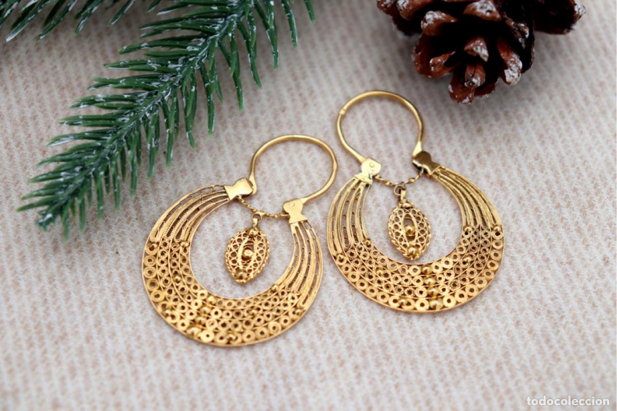 Joyeria: Pendientes en Oro de 19,2K - Foto 6
