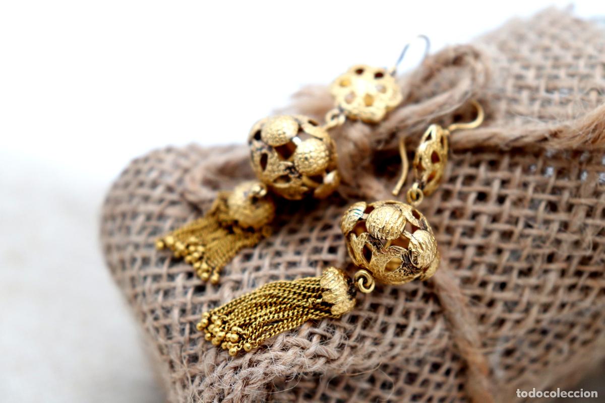 Joyeria: Pendientes en Oro de 19,2K - Foto 4