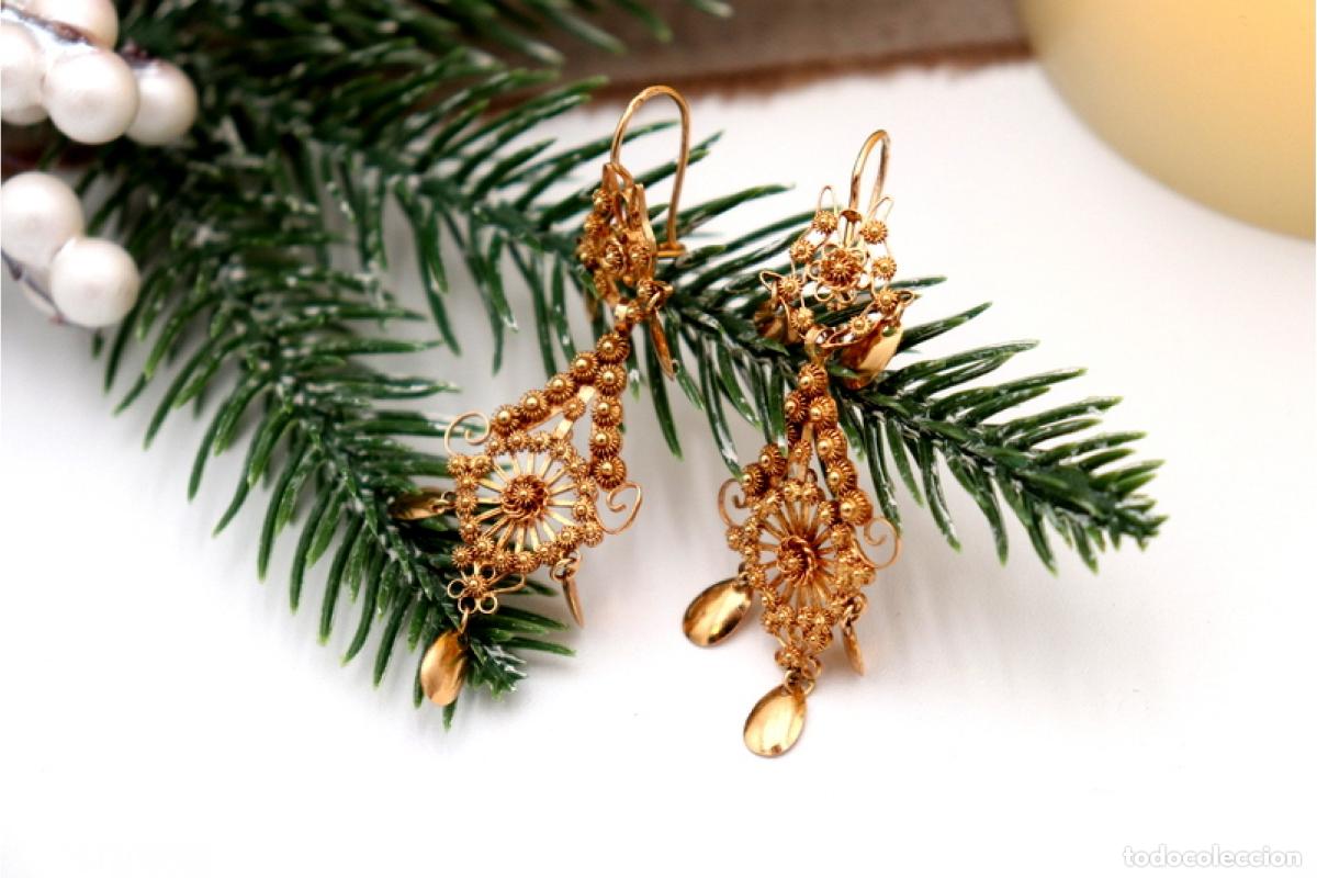 Joyeria: Pendientes en Oro de 19,2K - Foto 2