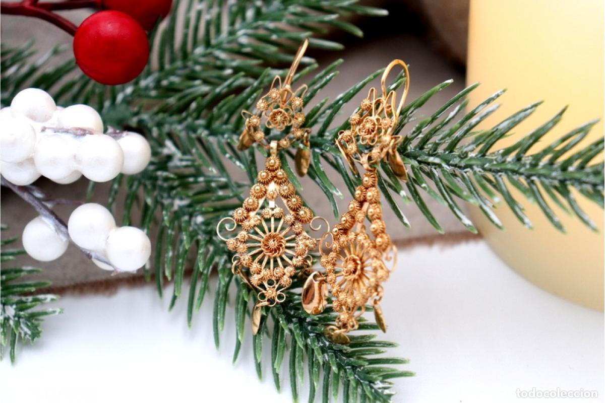 Joyeria: Pendientes en Oro de 19,2K - Foto 5
