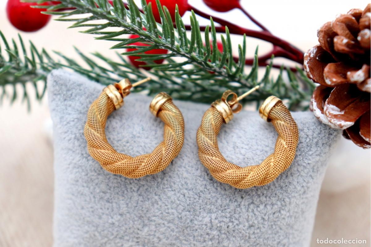 Joyeria: Pendientes en Oro de 19,2K - Foto 3