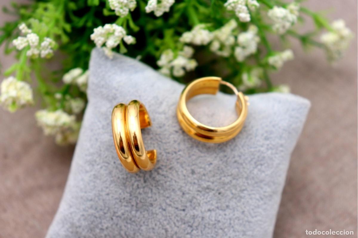 Joyeria: Pendientes en Oro de 19,2K - Foto 5