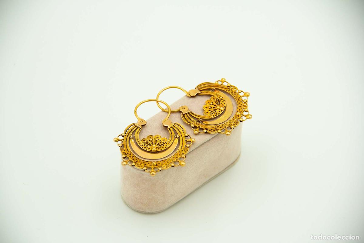 Joyeria: Pendientes en Oro de 19,2K - Foto 3