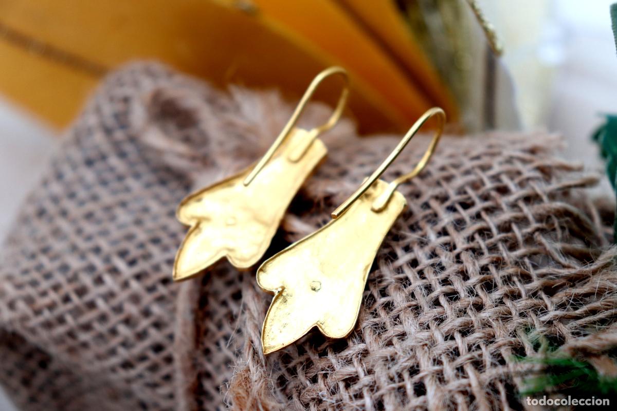 Joyeria: Pendientes de oro de 19,2 quilates con perlas - Foto 4