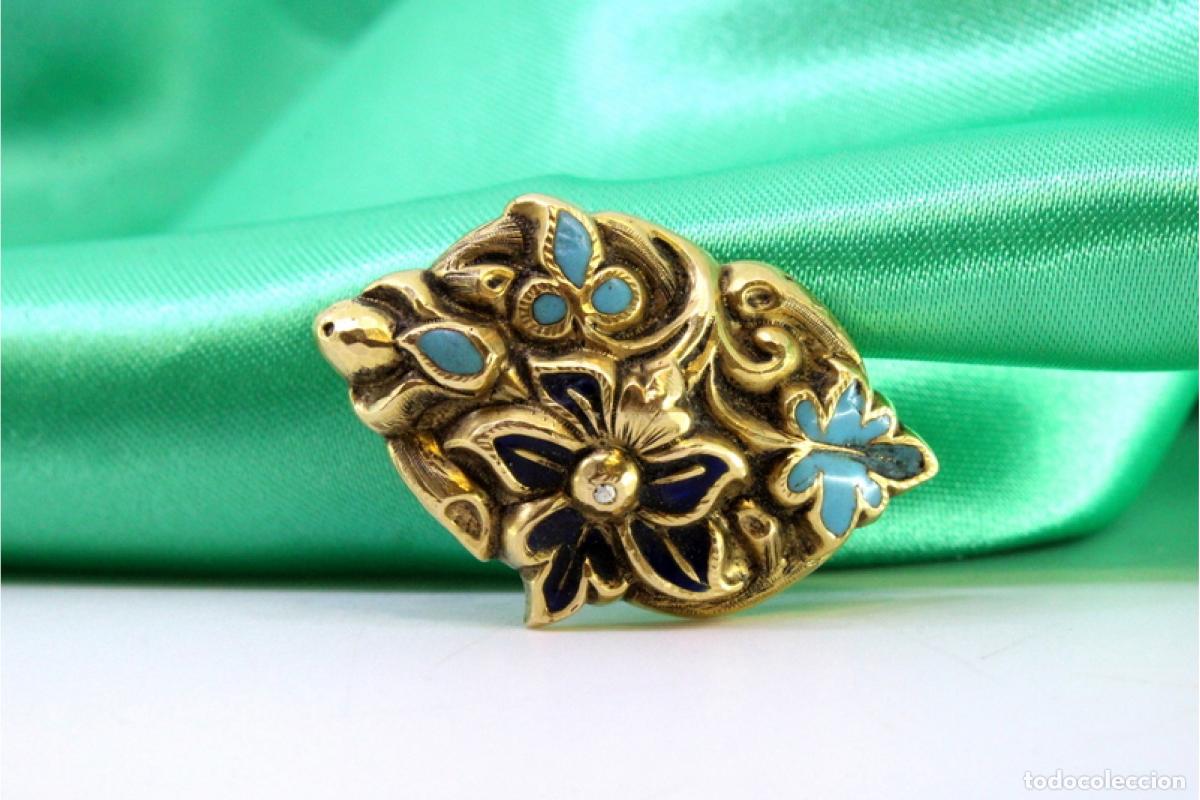 Joyeria: Broche de oro de 19,2 quilates - Foto 2