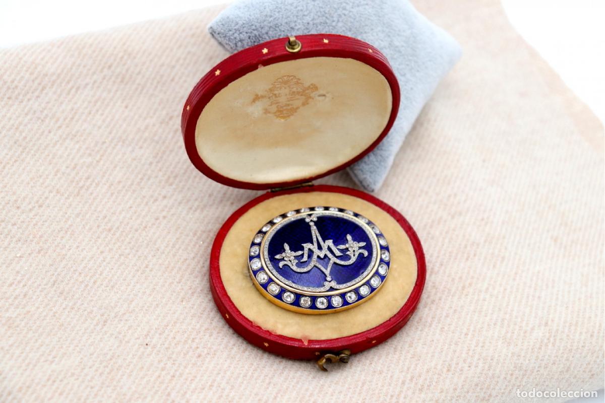 Joyeria: Broche de oro de 19,2 quilates con diamantes - Foto 4
